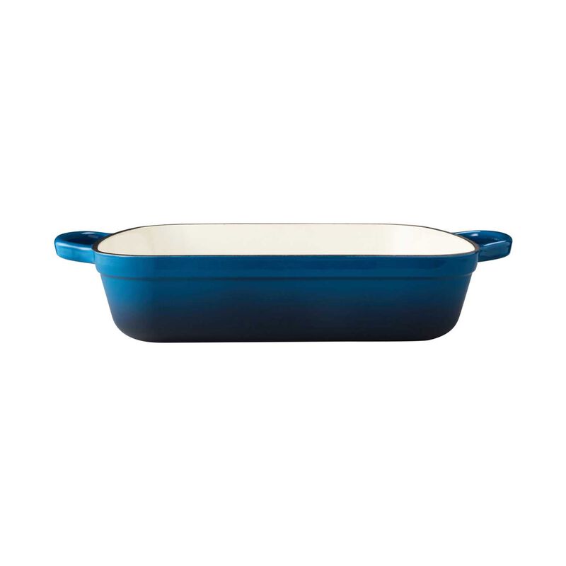 Maxwell & Williams Cast Iron Roaster Midnight Blue 34x26cm/5L Gift Boxed image number 0